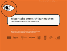 Tablet Screenshot of historische-orte.info